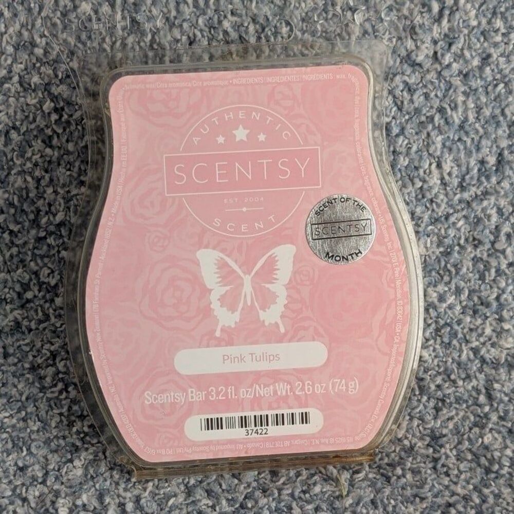 Scentsy Pink Tulips Half Pack Wax Melts Scent Of The Month Rare Retired